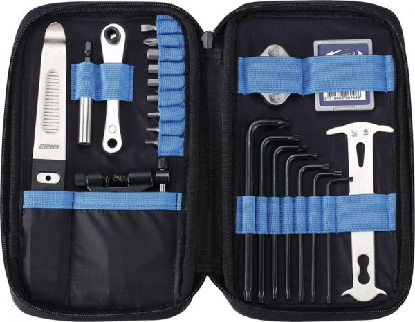 BBB CompactKit 16 Werkzeugtasche BTL-117 21-teilig