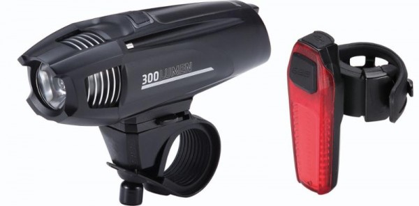 BBB StrikeCombo Lichtset BLS-73 schwarz