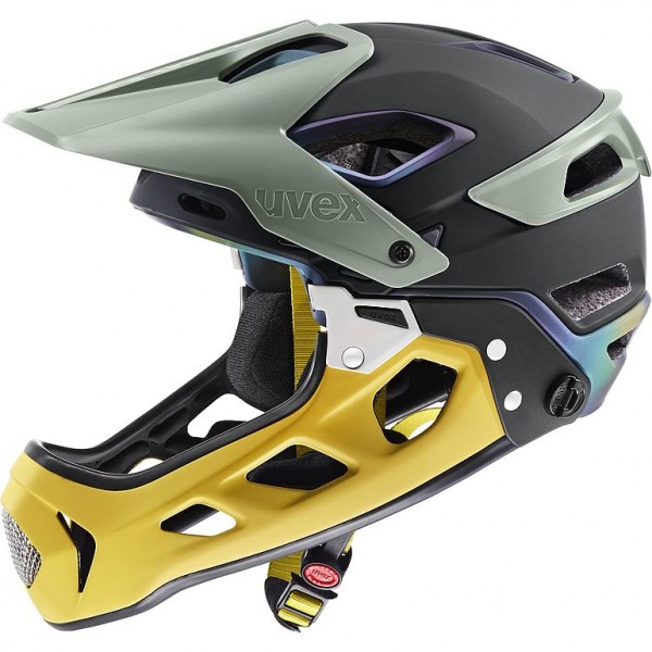 Uvex Jakkyl hde Helm forest - mustard mat 52 - 57