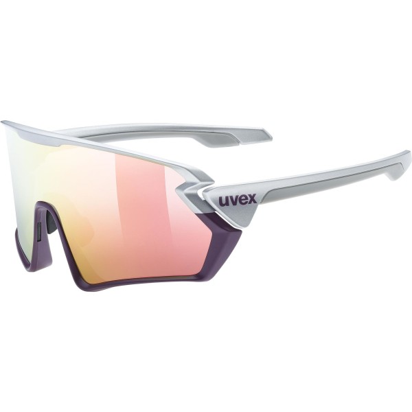 Uvex Sportstyle 231 Sonnenbrille silver plum mat