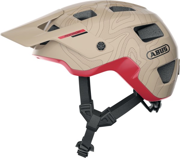 Abus Modrop Helm dusky camel