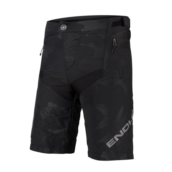 Endura Kinder MT500JR Baggy Shorts m Innenhose Camouflage-Dunkel