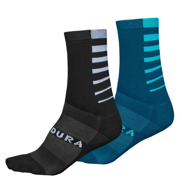 Endura Coolmax® Stripe Socken (Doppelpack)