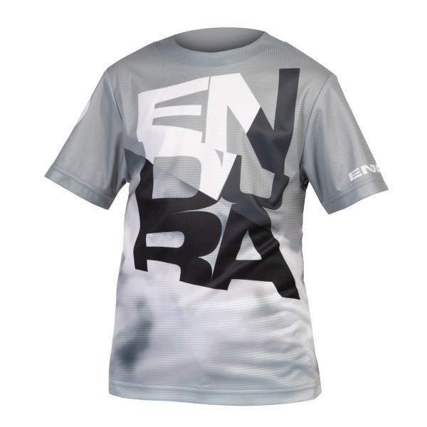 Endura Kinder SingleTrack Core T-Shirt grau