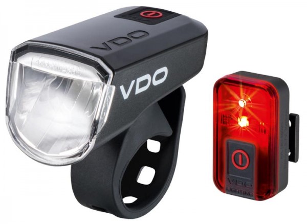 VDO EcoLight M30 Set USB Akku-Lichtset