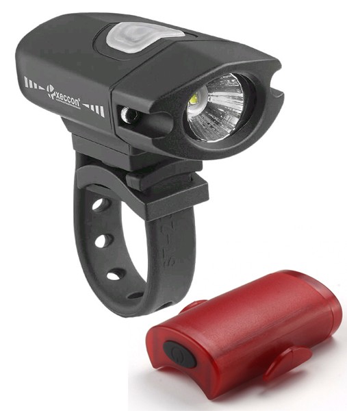 Xeccon Link 300 mit Haloo R4 Rücklicht Beleuchtungsset