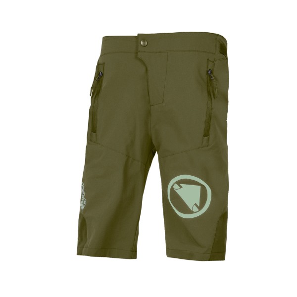 Endura Kinder MT500JR Burner Short Olivgrün