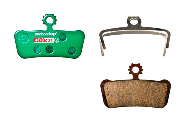Swissstop Disc 31 Organic Bremsbeläge für SRAM Guide/Avid Trail