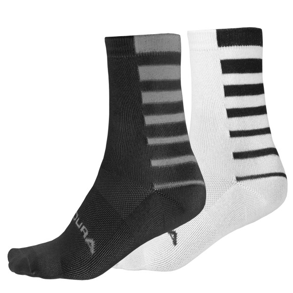 Endura Coolmax® Stripe Socken (Doppelpack)