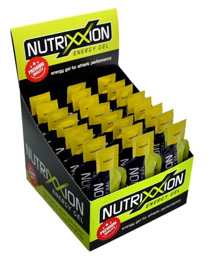 Nutrixxion Energy Gel ohne Koffein Box 24x44g