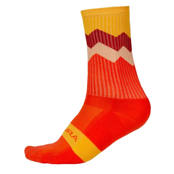 Endura Zacken Socken Paprika