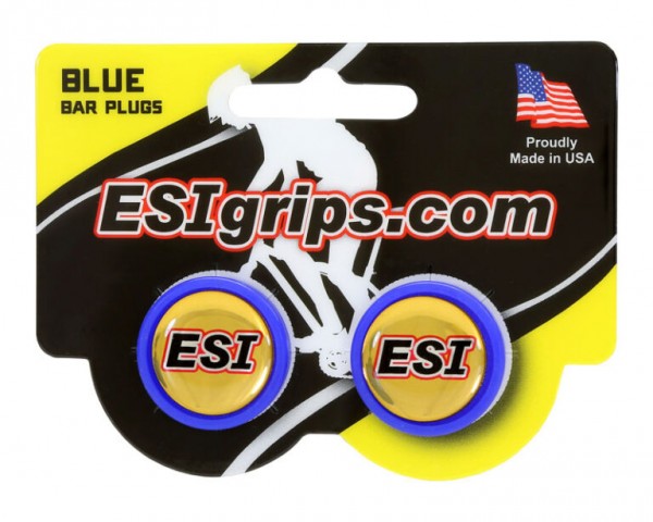 ESIgrips Bar Plugs blue Lenkerendstopfen