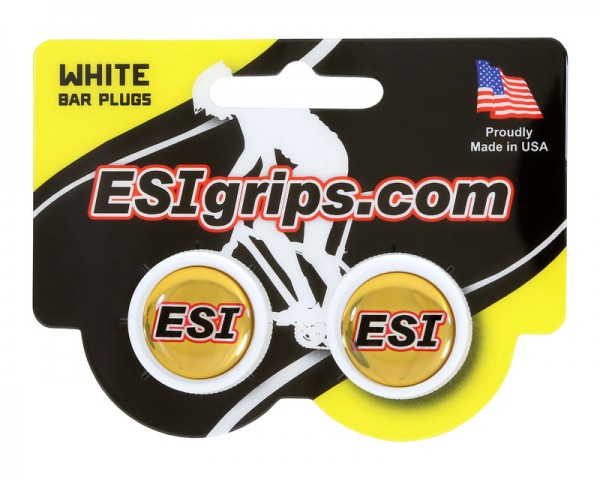 ESIgrips Bar Plugs white Lenkerendstopfen