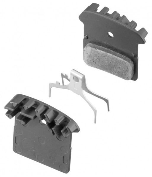 Shimano Bremsbeläge Ice-Tech J02A für XTR, XT, SLX, Alfine mit Kühlrippen
