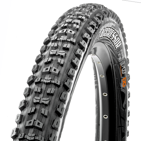 Maxxis Aggressor 27.5x2.50 WT Dual Compound, TR+Exo Faltreifen