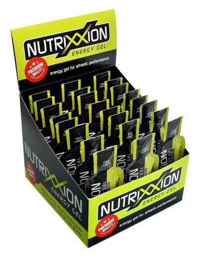 Nutrixxion Energy Gel mit Koffein Box 24x44g