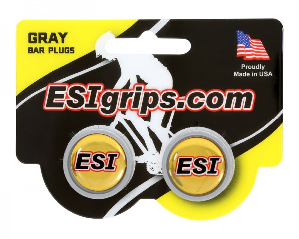 ESIgrips Bar Plugs grey Lenkerendstopfen