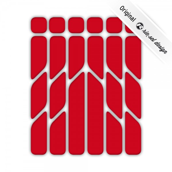 rie:sel design Reflektive Sticker re:flex red