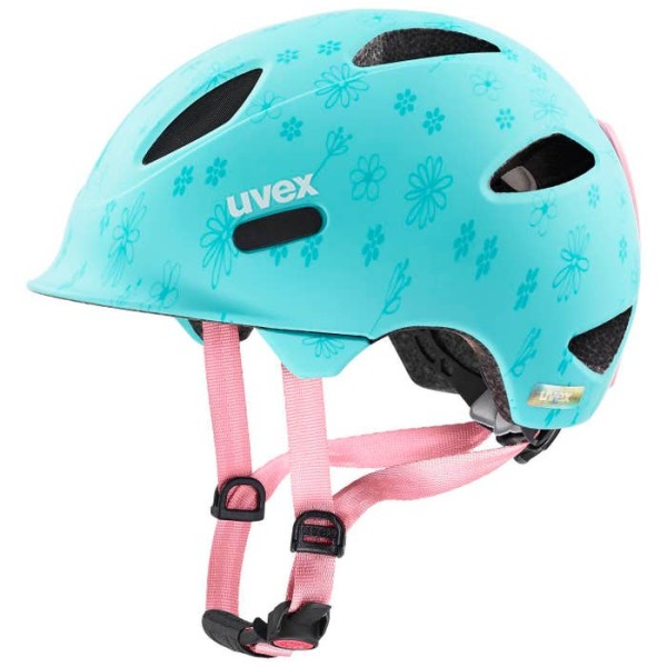 Uvex Oyo Style Helm style flowers cyan 45-50cm