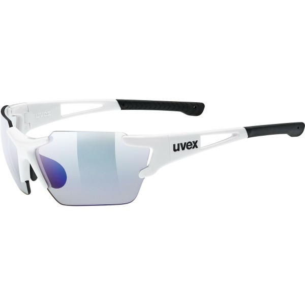 Uvex Sportstyle 803 race small Vario Sonnenbrille white/blue