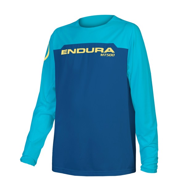 Endura Kinder MT500 Burner Trikot (langarm) Blaubeere