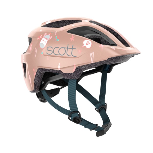 Scott Helm Spunto Kid 46 - 52 cm unisize - crystal pink