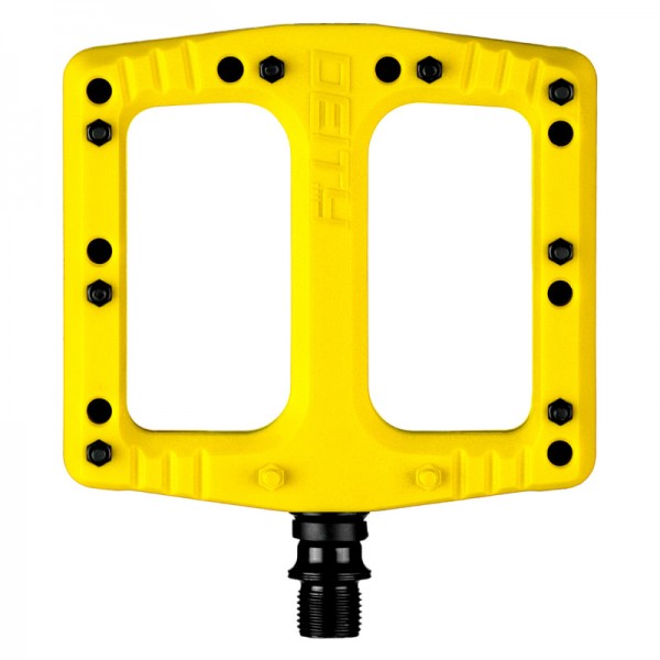 Deity Pedal Deftrap Nylon Yellow