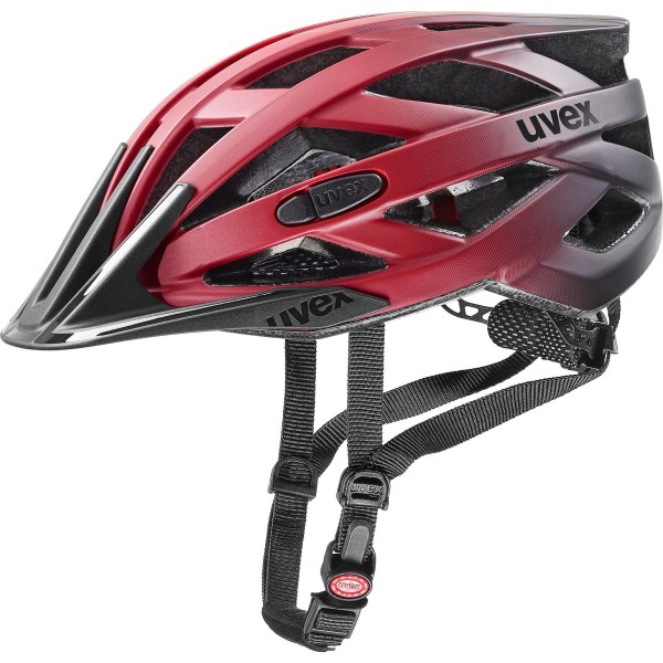 Uvex I-VO CC Helm red - black mat 52-57 cm