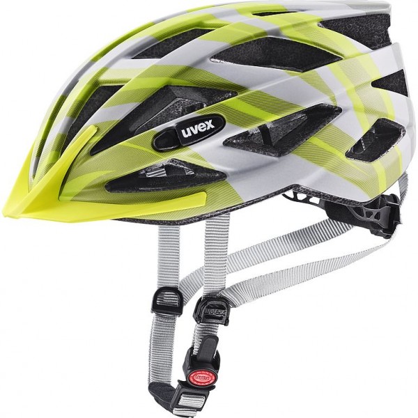 Uvex Air Wing CC Helm grey-lime mat 52-57 cm