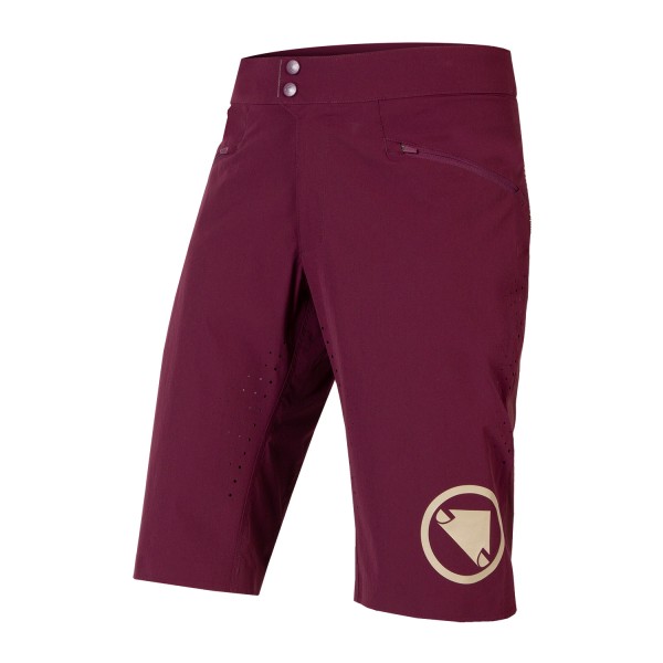 Endura SingleTrack Lite Short Aubergine M - Short Fit