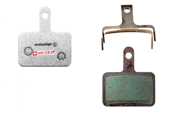 Swissstop Disc 15 E Bremsbeläge für Shimano/TRP/Tektro/Quad