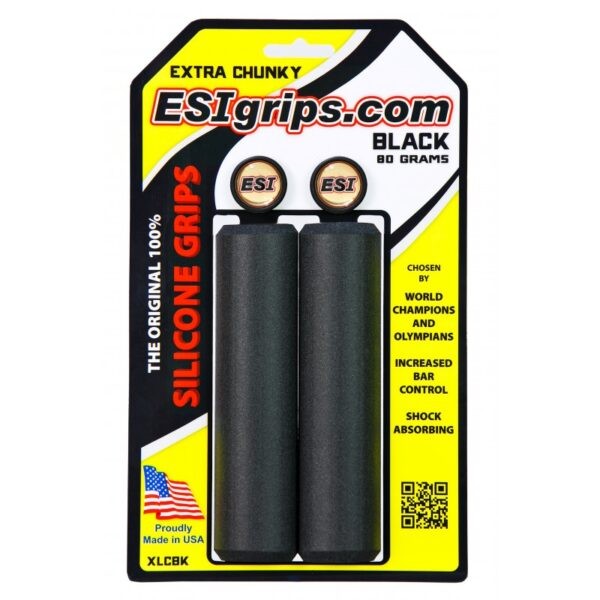 ESIgrips Extra Chunky black 80g 130mm