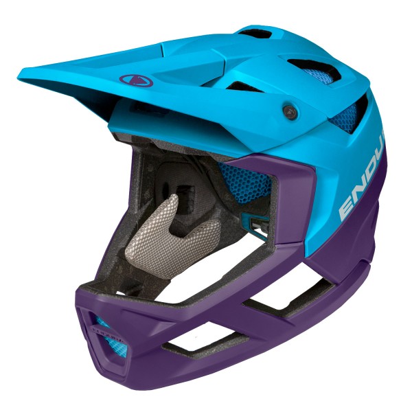 Endura MT500 Full Face Helm Electric Blue