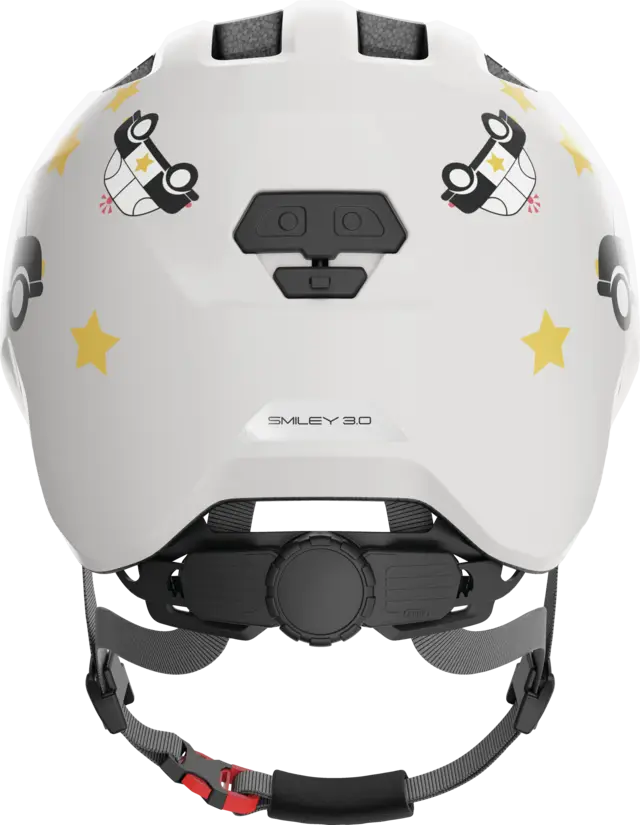 Abus Smiley 3.0 Kinderhelm grey police S 45-50cm – Bild 3