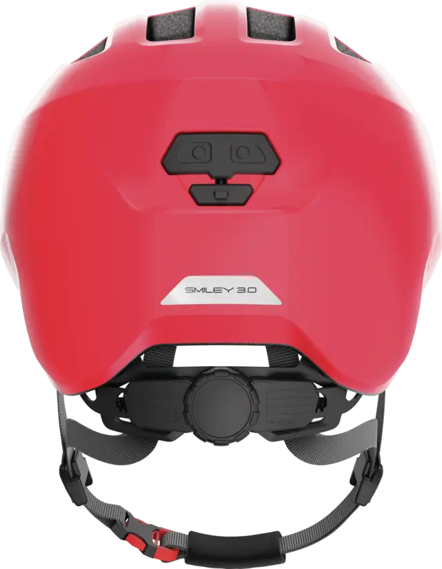 Abus Smiley 3.0 Helm shiny red M 50-55cm – Bild 3