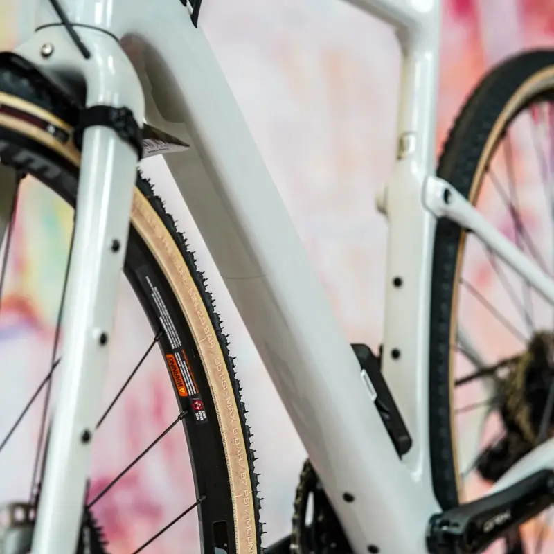 Unleazhed BPG01 clear matt - Rahmenschutzfolie Gravelbike – Bild 5