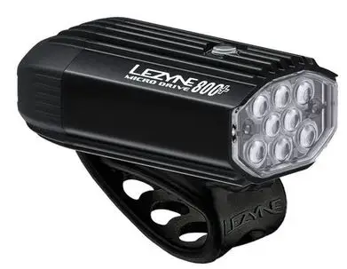 Lezyne Micro Drive 800+ Front schwarz