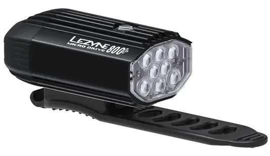 Lezyne Micro Drive 800+ Front schwarz – Bild 2