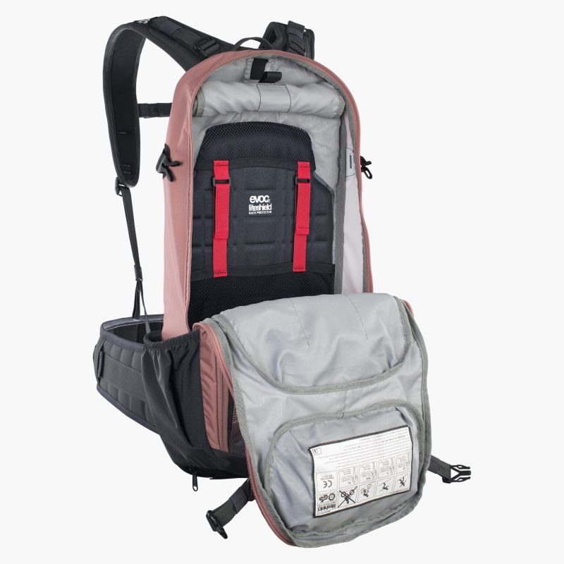 Evoc FR Enduro 16 Rucksack dusty pink-carbon grey – Bild 4