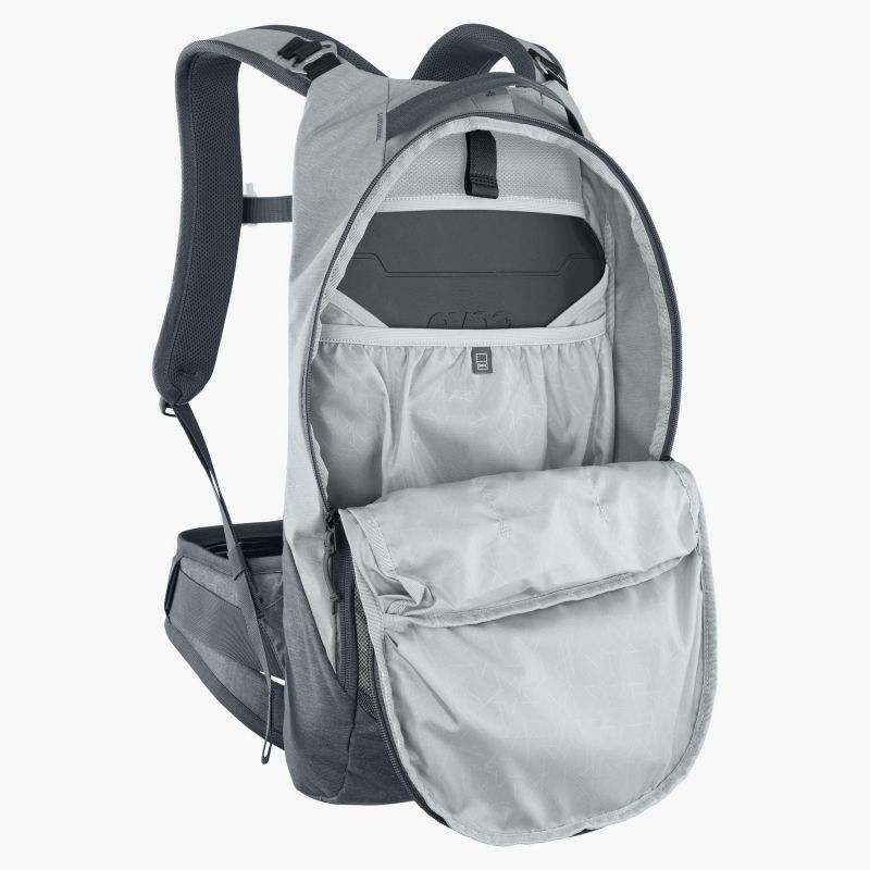 Evoc Trail Pro 10l Rucksack stone-carbon grey S/M – Bild 6