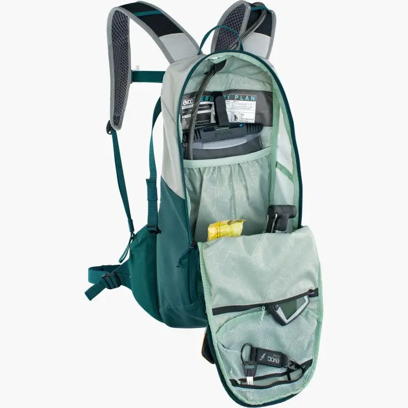 Evoc E-Ride 12L Rucksack stone/petrol – Bild 3