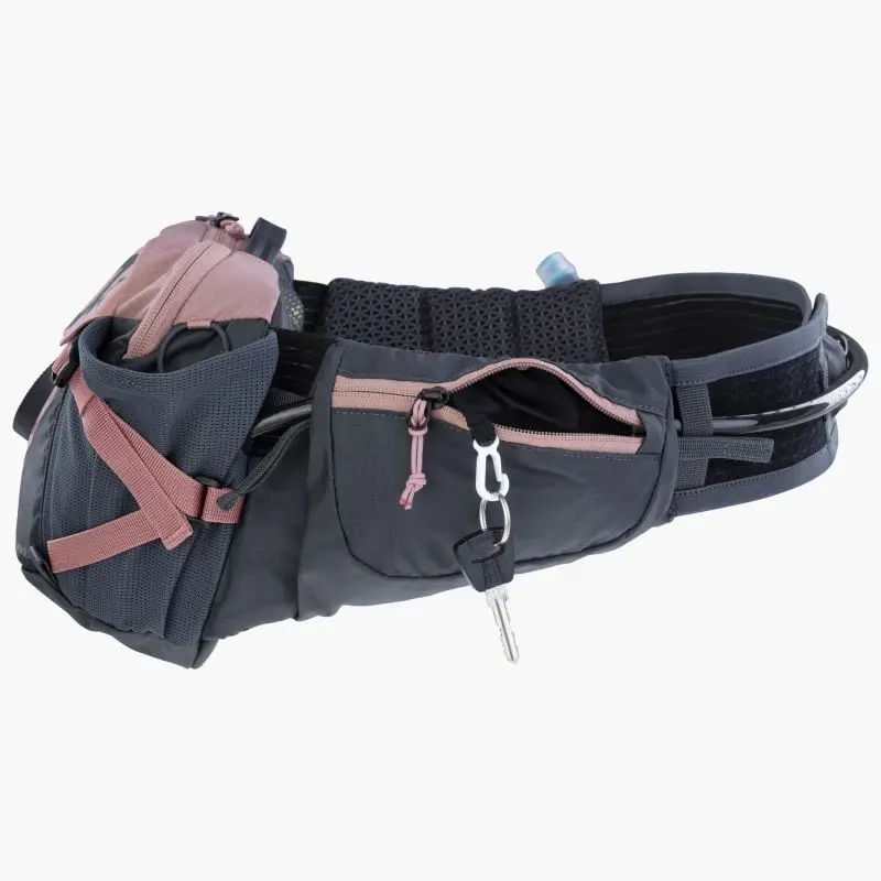 Evoc Hip Pack Pro 3L + 1,5L Bladder dustypink – Bild 5