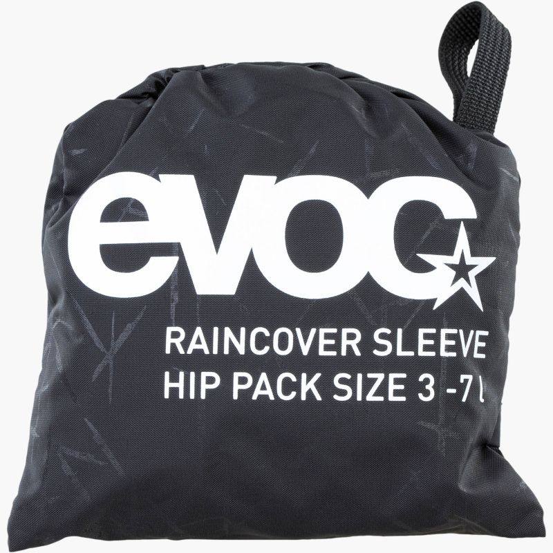 Evoc Raincover Sleeve Hip Pack Regenhülle schwarz – Bild 2