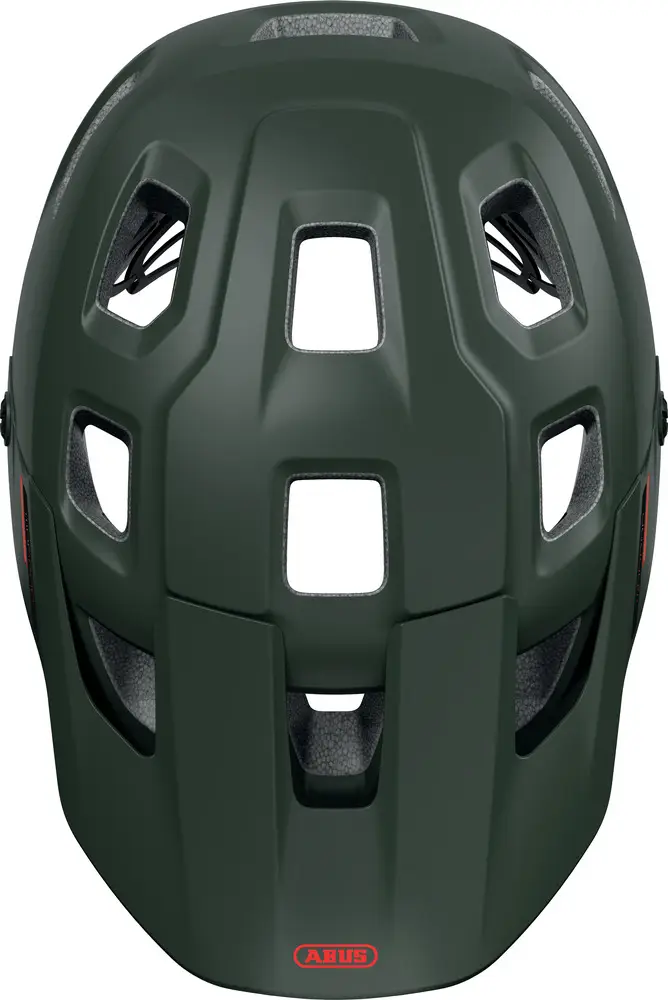 Abus Modrop Helm pine green S 51-55cm – Bild 4