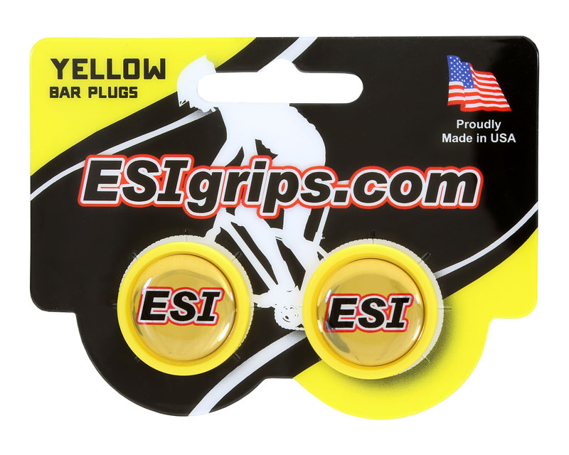 ESIgrips Bar Plugs Yellow Lenkerendstopfen – Bild 2