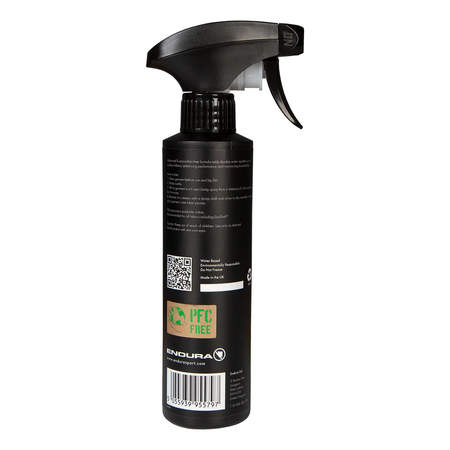Endura Imprägnierspray für Bekleidung Transparent – Bild 2