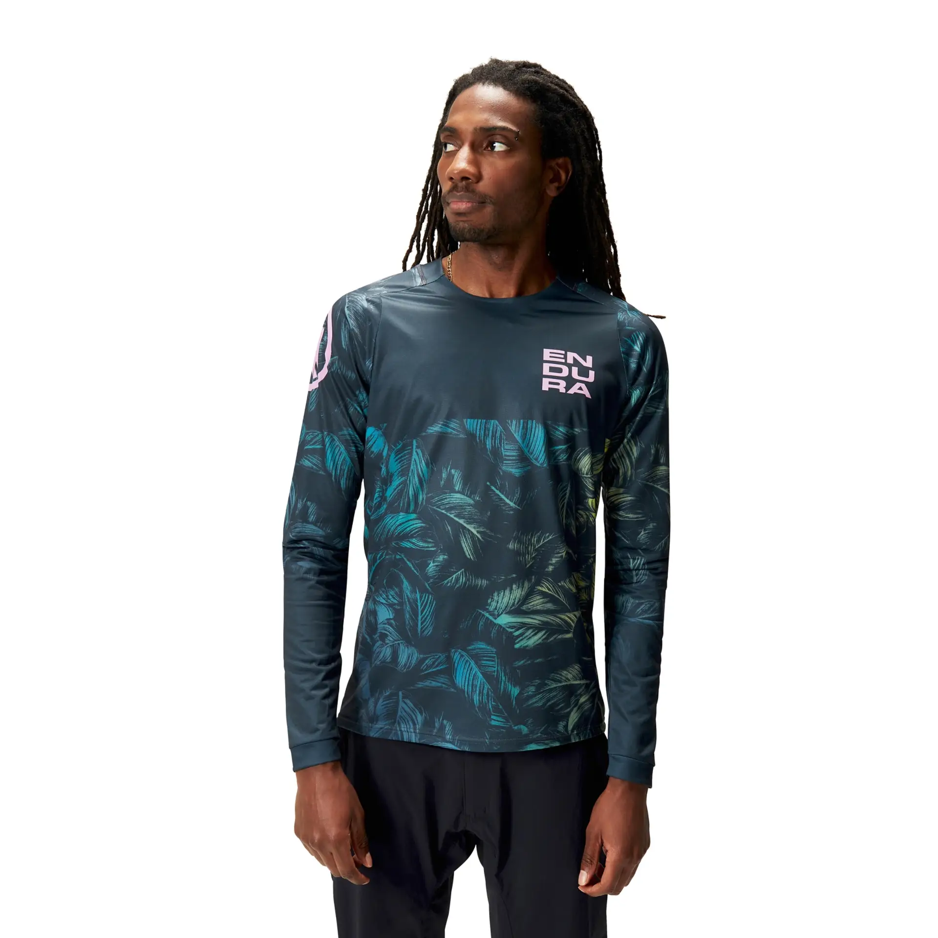 Endura Tropical Print LTD langarm Grau - M – Bild 3