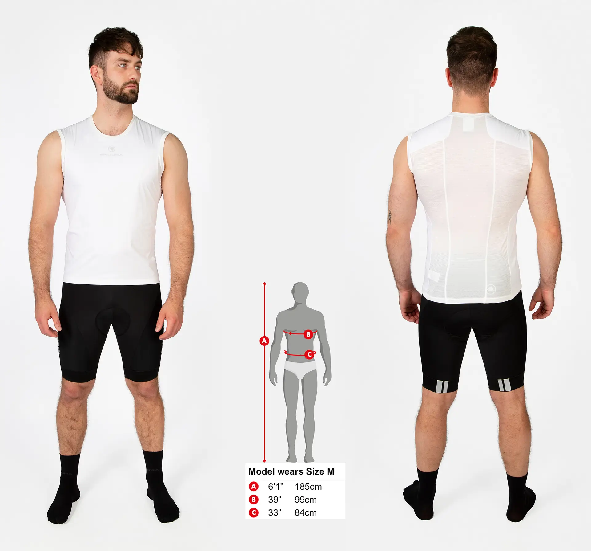 Endura Ärmelloses Translite Winddichtes Baselayer - S – Bild 3