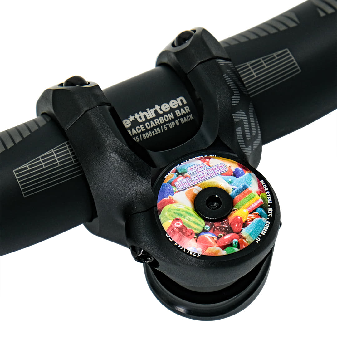 Unleazhed Top Cap AL01 candy shop (Gummibärchen) - Steuersatz-Abschlusskappe – Bild 2