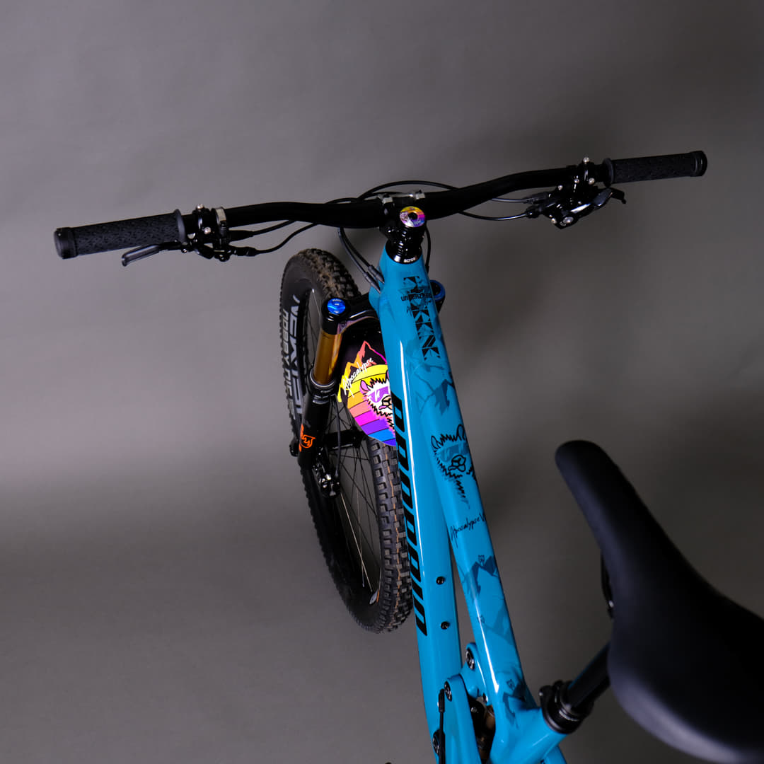 Unleazhed Rahmenschutzfolie XXL Alpocalypse black glossy – Bild 2